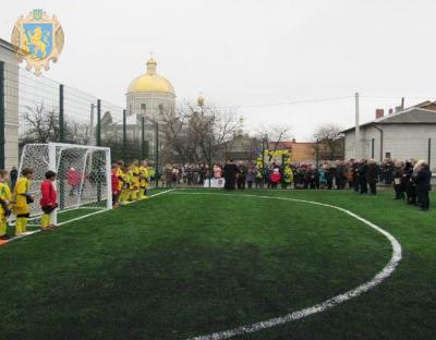 У 2017 році у Жовківському районі відкрили 4 спортивні майданчики