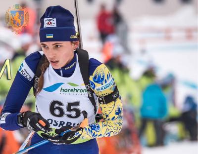 Біатлоністка Юлія Городна виборола право участі в юнацькому олімпійському фестивалі в Сараєво