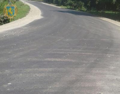 У межах с. Мармузовичі завершили ремонті роботи автомобільної дороги