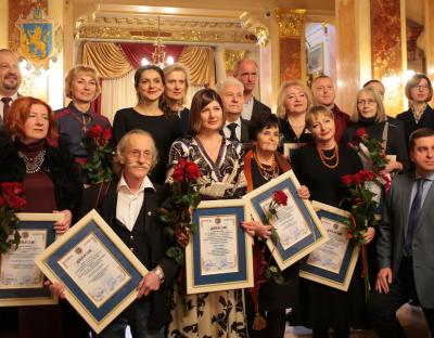 У Львівській опері відзначили лауреатів Обласної премії культури