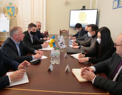 «Львівщина безпечна як для проживання, так і для ведення бізнесу», - Андрій Годик на зустрічі з радником-посланником Посольства Республіки Корея