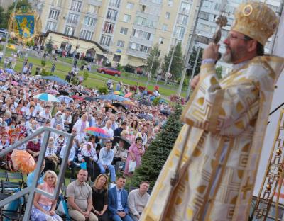 Максим Козицький долучився до Божественної Літургії в межах святкування 20-ї річниці приїзду Івана Павла ІІ в Україну