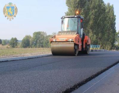 Понад 20 млн гривень склали капіталовкладення Буського району у дороги