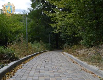 У Винниках триває будівництво "Стежки Митрополита Андрея Шептицького"