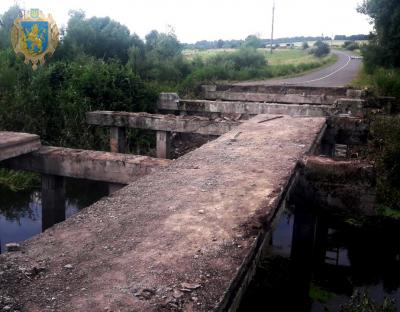 На Пустомитівщині розпочали ремонт мостового переходу через р. Ставчанка