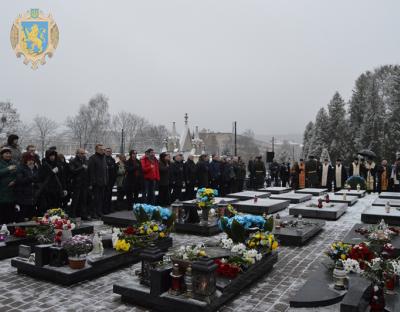 На Личаківському цвинтарі вшанували пам'ять новітніх Героїв