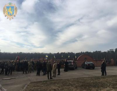 Львівщина попрощалась із загиблим в АТО мешканцем Червонограда