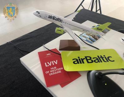 AirBaltic у Львові: аеропорт співпрацюватиме з авіакомпанією задля сполучення з Прибалтикою та Скандинавією