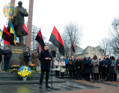 У Львові відзначили 112-річчя від дня народження Степана Бандери