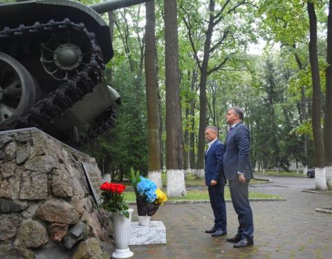 На Львівщині відзначили День танкіста