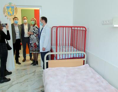 У львівському  ОХМАТДИТі відкрили перші іменні палати 