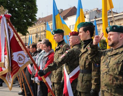 Українці і поляки спільно відзначили День Конституції Польщі