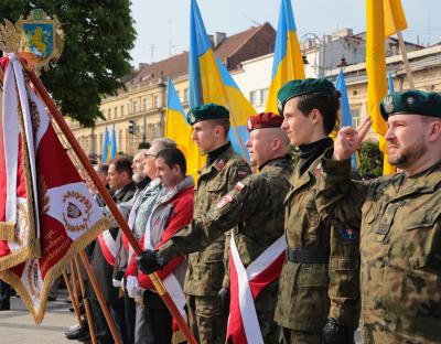 Українці і поляки спільно відзначили День Конституції Польщі