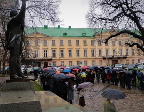 Львівщина відзначила 82-у річницю з дня народження Героя України В'ячеслава Чорновола