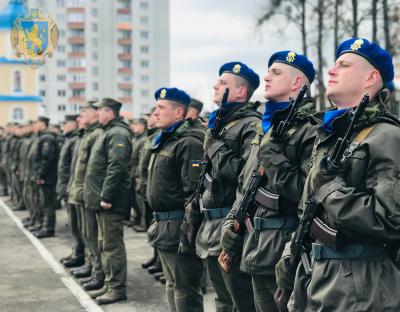 На Львівщині відзначили річницю створення Національної гвардії