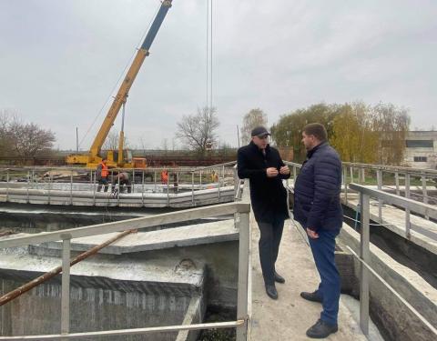 Очисні споруди у Червонограді введуть в експлуатацію до кінця року