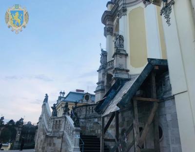 Триває реконструкція Собору святого Юра