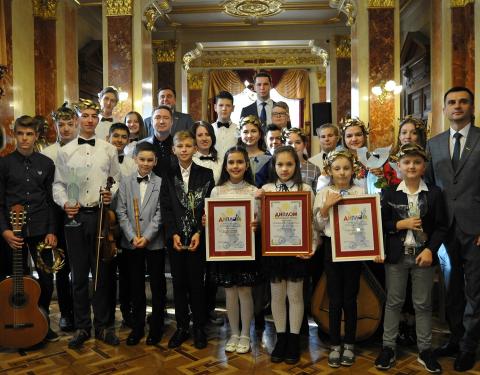 У Львові відбулась церемонія вручення обласної дитячої мистецької премії  «Талановита Львівщина» (ВІДЕО)