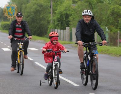 Патріотичним велопробігом відзначили день народження  полковника Євгена Коновальця