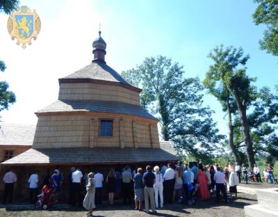 На Львівщині урочисто відкрили церкву святої Параскеви