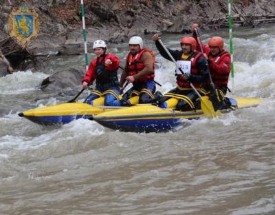 Команда Львівщини виборола золото національного чемпіонату з водного туризму