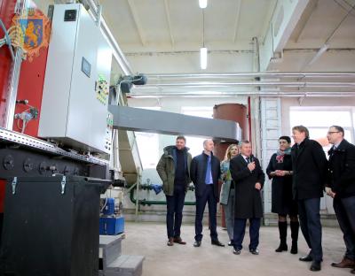 На Жовківщині відкрили реконструйовану комунальну котельню