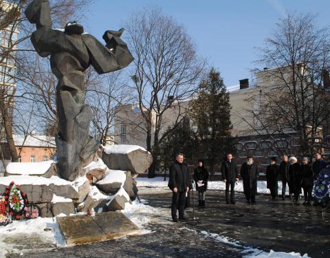 На Львівщині вшанували пам'ять жертв Голокосту 