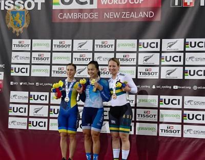 Велосипедистка зі Львівщини завоювала срібну медаль на 5-му етапі Кубку світу