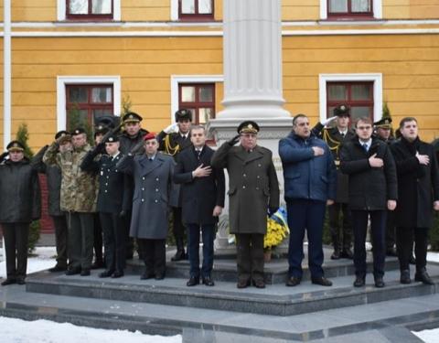 В Академії сухопутних військ відзначили День Збройних Сил України