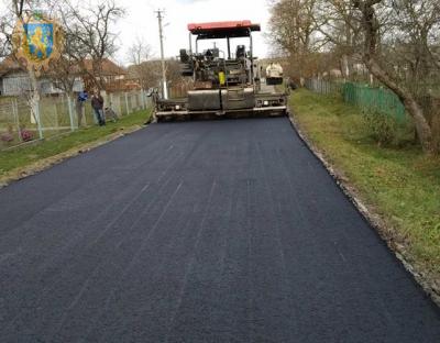 На Дрогобиччині ремонтують дорогу Нове Село – Болехівці
