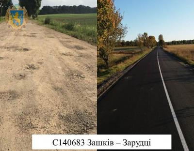 На дорогах Львівщини тривають ремонтні роботи (фото)