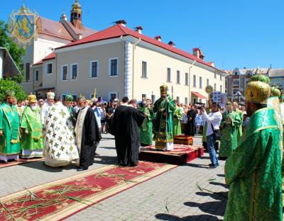 З нагоди 25-ліття Самбірсько-Дрогобицької єпархії УГКЦ на Дрогобиччині відбулась Архиєрейська Божественна Літургія