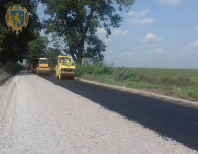 В області триває ремонт дороги Колоденці — Старий Яричів