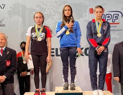 Яворівчанка Софія Станько – чемпіонка світу з класичного пауерліфтингу серед дівчат