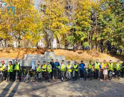 На Львівщині організували велопробіг в межах кампанії "Безпечні дороги"