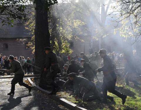 У парку «На валах» відбувся театралізований «Бій відділів УПА проти військ НКВД»