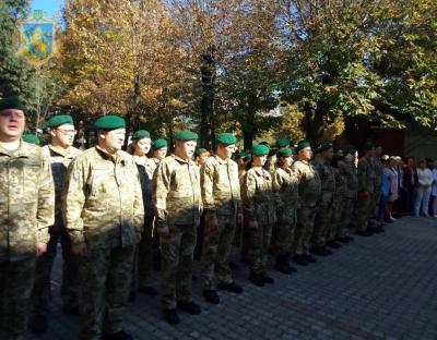 Прикордонників на Львівщині привітали із Днем Захисника України