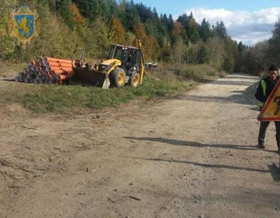 На Сколівщині розпочали ремонт дороги Східниця – Верхнє Синьовидне