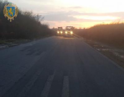 У Мостиському районі відремонтували дорогу Нагірне – Добромиль